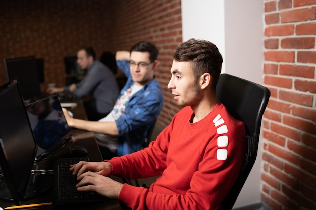 Competitive gaming setup